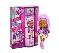 BFF By Cry Babies Phoebe | Collectible Fashion Doll with Long Hair, fabric Clothes and 9 Accessories - Gift Toy for Girls and Boys +5 Years