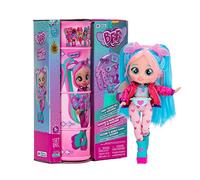 BFF by Cry Babies S2 Bruny Collectible fashion Doll with long Hair, fabric Clothes & 10 Accessories - Toy Gift for Girls and Boys +5 Years