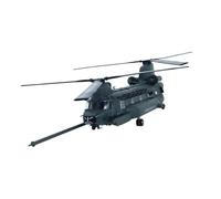 Bffcnl 1:72 Scale MH-47G Helicopter Model Ornament for Living Room Office Bedroom