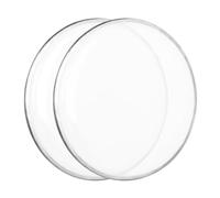Bffcnl 2 Pieces Polyester Drumhead Smooth Drumhead with Aluminum Resistant to Water-Resistant Tom Head for Rehearsal