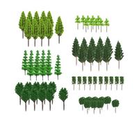 Bffcnl 70-piece Model Tree Set, Miniature Trees, Landscaping, Miniature Garden Accessories, Decoration Projects, Fairy Garden Decoration, Railway Landscape