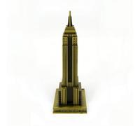 Bffcnl Architectural Monuments Figurine Model Architectural Building Model Miniature the Five Boroughs City for Collectors, 22cm