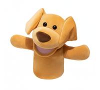 Bffcnl Children Puppet Hand Puppet Stuffed Animal Toy Puppet Set Soft Polyester Fiber PP Cotton Construction Sparks Imagination And Scenes Suitable for, Yellow Dog