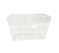 Bffcnl Dispenser Acrylic Card Dispenser Box Organizer with Display Rack And Card Holder Clear Storage Material Suitable for Anime Collectors She, 6 Slot