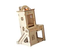 Bffcnl DIY Elevator Educational Construction Toy Easy Assembly Physical Model