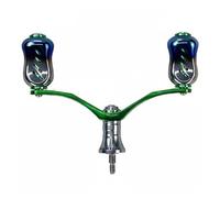 Bffcnl DIY Reel Handle Arm Smooth Rotating Reel Handle Construction Sport Equipment for Anglers, Green, Shimano Screw-in