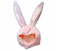 Bffcnl Hat Ear Hat Costume Headpiece Animal Hood Soft With Secure Chin Fastening Suitable for cosplay conventions photography social posts daily costumes, Pink