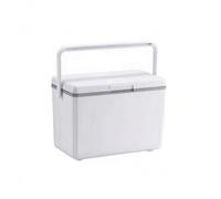 Bffcnl Insulated Container Long Ice Retention Hard Insulated Container High Sealing for Camping, Picnics, Car Travel, White, 16L