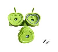 Bffcnl Maker Die Accessories Interchangeable Heart Model PP Material Manual Manufacturing Event Suitable for Home Workshop, Green