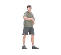 Bffcnl Male Miniature Figure, 1:64 Scale, Small Painted Decorative Object, Miniature Model