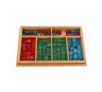 Bffcnl Math Teaching Material Handson Mathematics Manipulatives Hands-on Wooden Counting Board for Teachers, Classroom