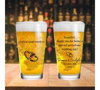 BFHEFGSUU Personalised I Can Marry People Beer Glass Custom Name Funny Officiant Beer Mugs Drinking Glass Wedding Officiant Gift for Him Her Wedding Party Xmas (Style 5)