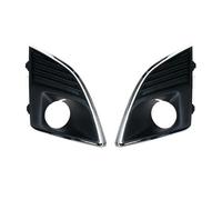 BFHJKSRN Car Front Bumper Foglight Cover FogLamp Hood Bezel Grille Trim frame, For Chevrolet Cruze 2013 2014