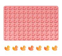 BFJ Mini Duck Candy Moulds Easter Silicone Moulds Pet Molds for Dog Treat 96 Cavity for Baking Biscuits, Cookie, Candy, Chocolate, Gummy, Cookie