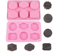 BFJ Mothers Day Chocolate Moulds 2pcs Silicone Moulds for Homemade Soap, Candle, Resin, Candy, Pudding
