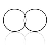 BFLCTGCF Aquarium Filter O-Ring Replacement A20063、A20064 Orings, for Fluval 304, 305, 306, 307, 404, 405, 406, 407 Canister Filter Motor Head Lid Seal Ring (2 Pack), Black