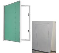 Bflcttbd Push-button Invisible Door, Aluminium Alloy Drywall Access Panel for Building Services, 14 20 24 34 In Height Inspection Door(26x30in/650x750mm)