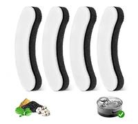 BFLICROY 4 Pack Dog Water Filter Replacement for DF10/DF30 1.3/2 Gallon Large Automatic Dog Water Bowl Dispenser, Pet Fountain Filter Replacement, Triple Cat Water Fountain Filter