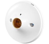 BFLKY E27 Screw Mount Light Socket White Ceiling Light Lamp Holder LED Bulb Fixing Base Light Bulb Stand Lamp Socket