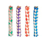 BFLKY Foraging Bird Foam Paper Cage Toy Colorful Shredding Pulling Chew Toy For Parrotlet For Cockatoo African