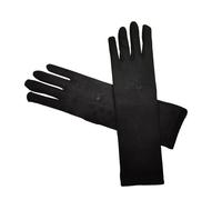 BFLKY Muslims Arab Gloves For Women Sun Protective Gloves Embroidery Flower Long Arm Sleeves Full Finger Arabian Hand Gloves