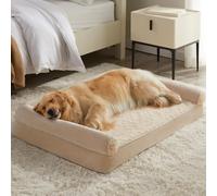 BFPETHOME Dog Beds for Large Dogs, Orthopedic Dog Bed for Medium Large Dogs,Big Waterproof Couch Pet Bed with Removable Washable Cover