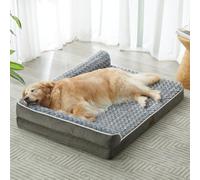 BFPETHOME - Orthopaedic Large Dog Bed Waterproof with Removable and Washable Lining, Large Dog Bed with Waterproof Lining and Non-Slip Bottom