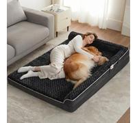 BFPETHOME Orthopedic Washable Dog Bed, Sleeping Couch for Large Senior Dogs