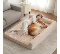 BFPETHOME Orthopedic Washable Dog Bed, Sleeping Couch for Large Senior Dogs