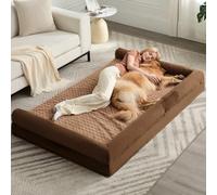 BFPETHOME Orthopedic Washable Human Dog Bed for Adult & Dog Cozy Sleep