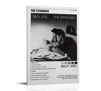 BFQMBKJUQ Billy Joel The Stranger Poster Art Decorative Painting Gifts Moisture-Proof Fade Resistant Art Gifts Waterproof Fouling Home Store Decoration08x12inch(20x30cm) Frame-style