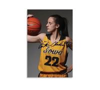 BFQMBKJUQ Caitlin Clark Poster Canvas Wall Art For Living Room Bedroom Gaming Room Office Posters 08x12inch(20x30cm) Unframe-style