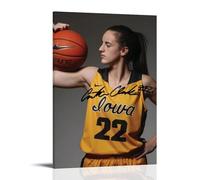 BFQMBKJUQ Caitlin Clark Poster Canvas Wall Art For Living Room Bedroom Gaming Room Office Posters 20x30inch(50x75cm) Frame-style