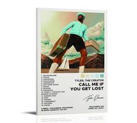 BFQMBKJUQ Call Me If You Get Lost Album Poster Poster Canvas Wall Art For Living Room Bedroom Gaming Room Office Posters 16x24inch(40x60cm) Frame-style
