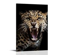 BFQMBKJUQ Cute And Funny Animal Portraits Poster Canvas Wall Art For Living Room Bedroom Gaming Room Office Posters 16x24inch(40x60cm) Frame-style
