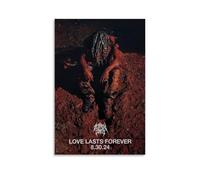BFQMBKJUQ Destroy Lonely Love Lasts Forever Poster Art Decorative Painting Gifts Moisture-Proof Fade Resistant Art Gifts Waterproof Fouling Home Store Decoration 08x12inch(20x30cm) Unframe-style