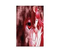 BFQMBKJUQ Elfen Lied Poster Canvas Wall Art For Living Room Bedroom Gaming Room Office Posters 12x18inch(30x45cm) Unframe-style