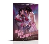 BFQMBKJUQ Love Lies Bleeding Poster Art Decorative Painting Gifts Moisture-Proof Fade Resistant Art Gifts Waterproof Fouling Home Store Decoration20x30inch(50x75cm) Frame-style