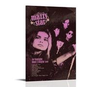 BFQMBKJUQ Mazzy Star So Tonight That I Might See Poster Art Decorative Painting Gifts Moisture-Proof Fade Resistant Art Gifts Waterproof Fouling Home Store Decoration 20x30inch(50x75cm) Frame-style