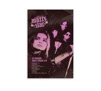 BFQMBKJUQ Mazzy Star So Tonight That I Might See Poster Art Decorative Painting Gifts Moisture-Proof Fade Resistant Art Gifts Waterproof Fouling Home Store Decoration 12x18inch(30x45cm) Unframe-style