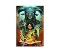 BFQMBKJUQ Pan's Labyrinth Poster Art Decorative Painting Gifts Moisture-Proof Fade Resistant Art Gifts Waterproof Fouling Home Store Decoration24x36inch(60x90cm) Unframe-style