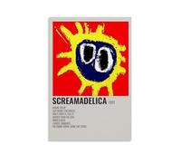 BFQMBKJUQ Primal Scream Poster Art Decorative Painting Gifts Moisture-Proof Fade Resistant Art Gifts Waterproof Fouling Home Store Decoration 12x18inch(30x45cm) Unframe-style-21