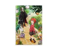 BFQMBKJUQ The Ancient Magus' Bride Poster Art Decorative Painting Gifts Moisture-Proof Fade Resistant Art Gifts Waterproof Fouling Home Store Decoration20x30inch(50x75cm) Unframe-style