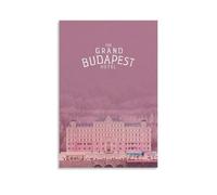 BFQMBKJUQ The Grand Budapest Hotel Poster Art Decorative Painting Gifts Moisture-Proof Fade Resistant Art Gifts Waterproof Fouling Home Store Decoration20x30inch(50x75cm) Unframe-style