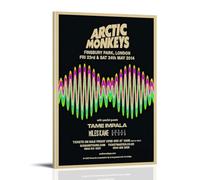 BFQMBKJUQ Vocal Concert Arcticm Poster Poster Canvas Wall Art For Living Room Bedroom Gaming Room Office Posters 12x18inch(30x45cm) Frame-style