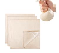 BFQZ 3 Pcs Grade Cheesecloth, Cheese Cloths, Dual Layer Design Pure Cotton Muslin Cloths, Ultra Fine Soft Square Cheesecloth Cheese Cloths Muslin Cloth Weave Fabric Filter for Cooking, Baking