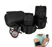 BFR Blood Flow Restriction Bands Workout, Physical Therapy Muscle Building Without Weightlifting Fitness Body Building Occlusion Training Pump (2 Arm Bands+ 2 Leg Bands), Black