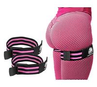 BFR Occlusion Bands for Women - Circulation Restriction Workout Bands for Leg, Buttocks and Hip Building - Fabric Resistance Loop for Squats, Thigh Lifting, Butt Lifting and