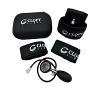 BFR Resistance Training Bands for Arms, Legs & Glutes - Precision Pressure-Regulation System for Muscle Endurance | Fitness Occlusion Bands for Home Gym, Outdoor Workout & Training (2 Arm Bands)