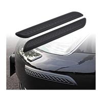 2PCS Car Bumper Protector Guard, for Audi Q2 Q3 Q4 Q5 Q7 Q8 Q9 S1 e-tron 1995-2023 2024 2025 Front Bumper Guard,Car Bumper Anti-Scratch Strips,Rear Bumper Protector,A Black